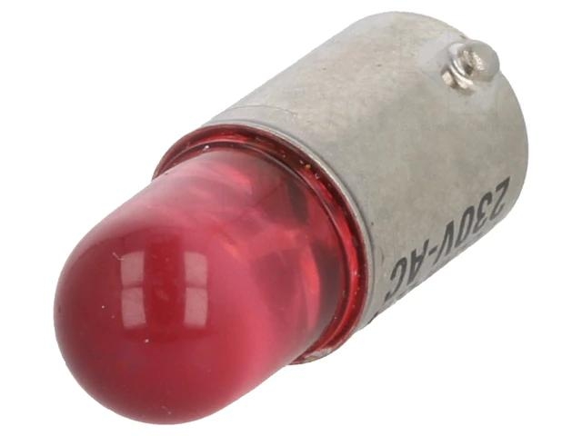 LAMP BA9S-230V-CRVENA-LED